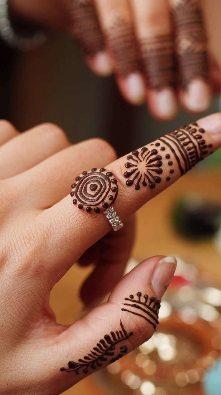 Henna Ring Design