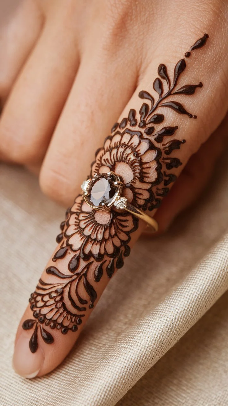 Henna Ring Design