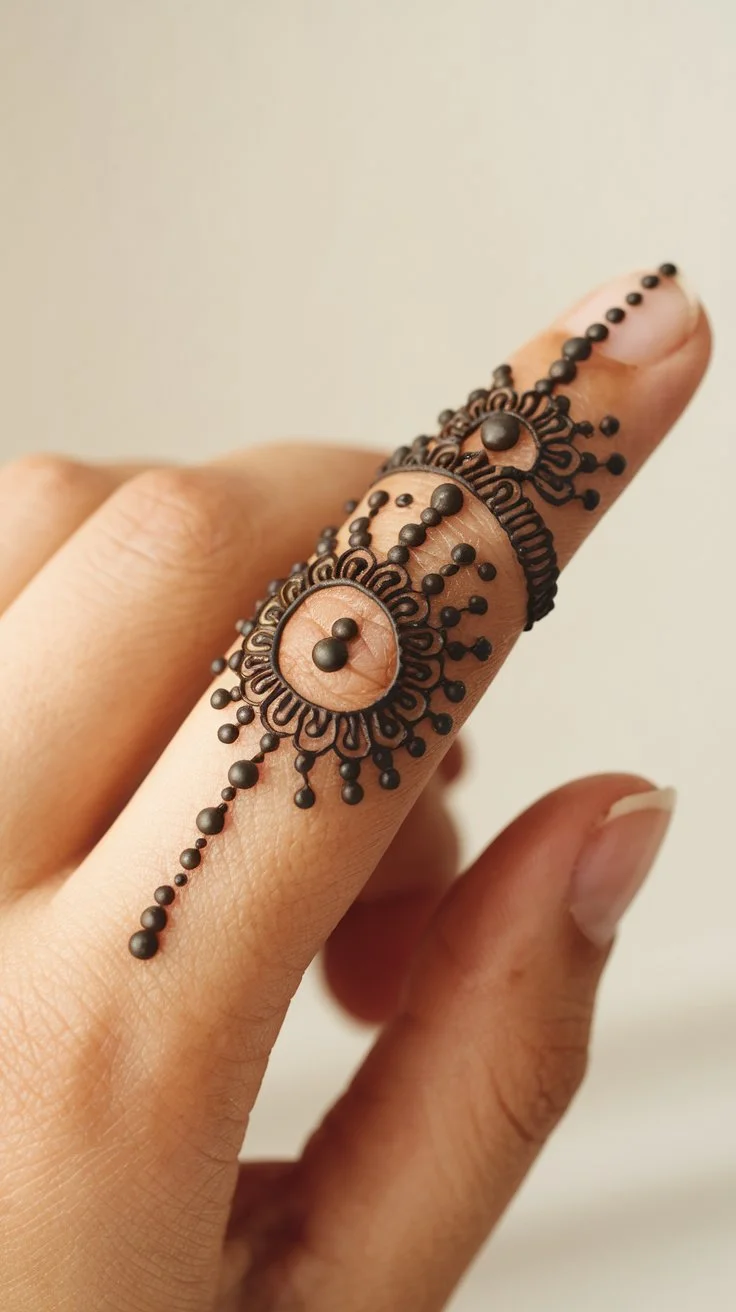 Henna Ring Design