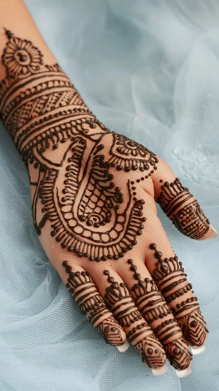 Egyptian henna design