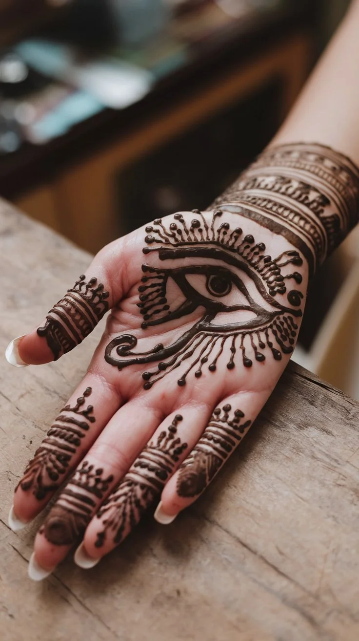 Egyptian henna design