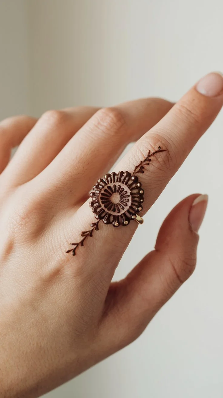 Henna Ring Design