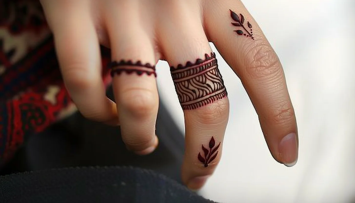 Henna Ring Design Ideas: Simple & Modern Styles