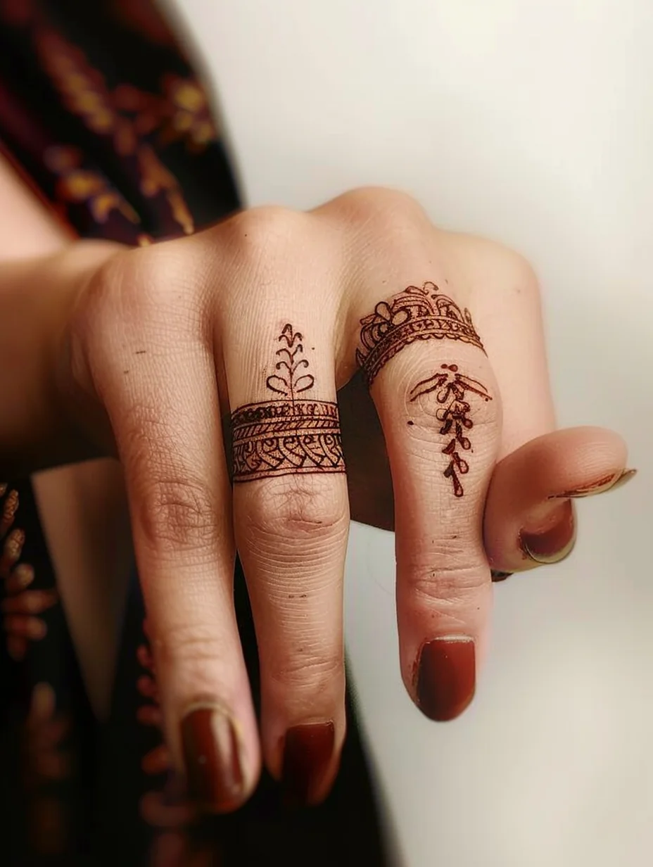 Henna Ring Design