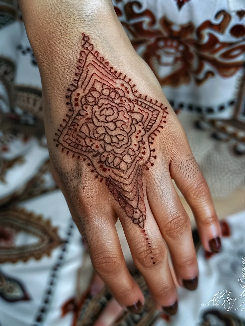 Moroccan Henna Design