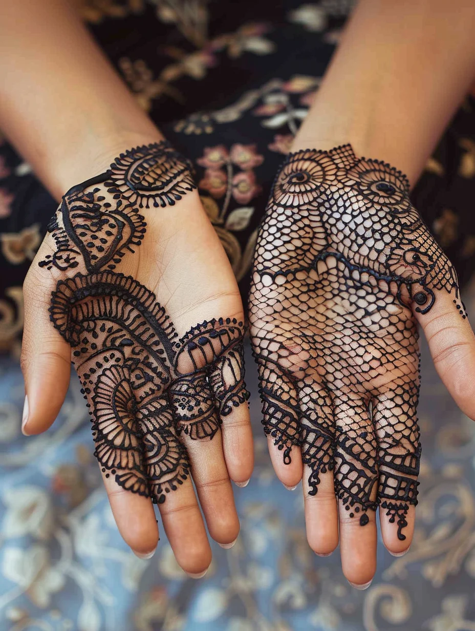 Lace Henna Design