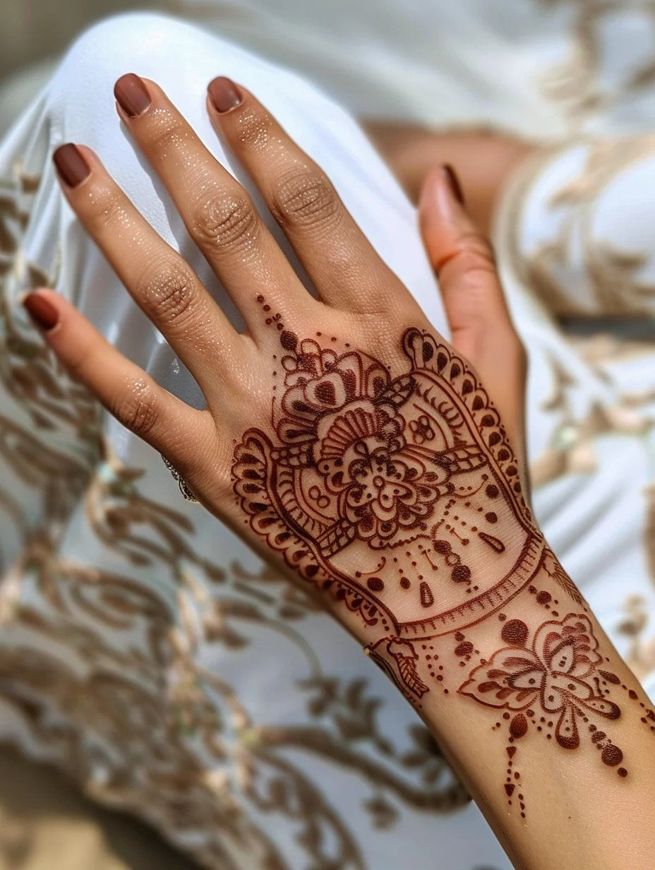 Moroccan Henna Design