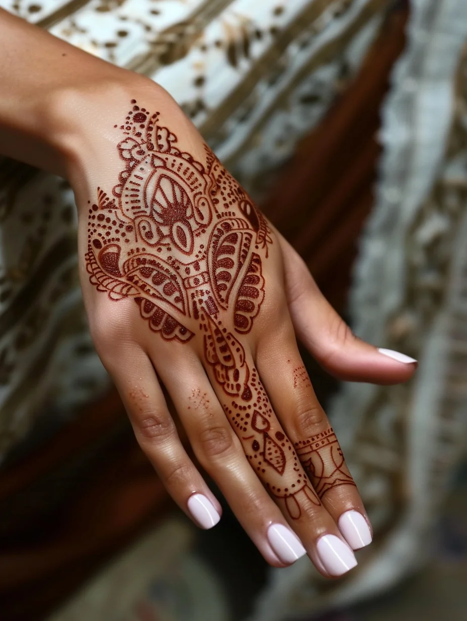 Moroccan Henna Design