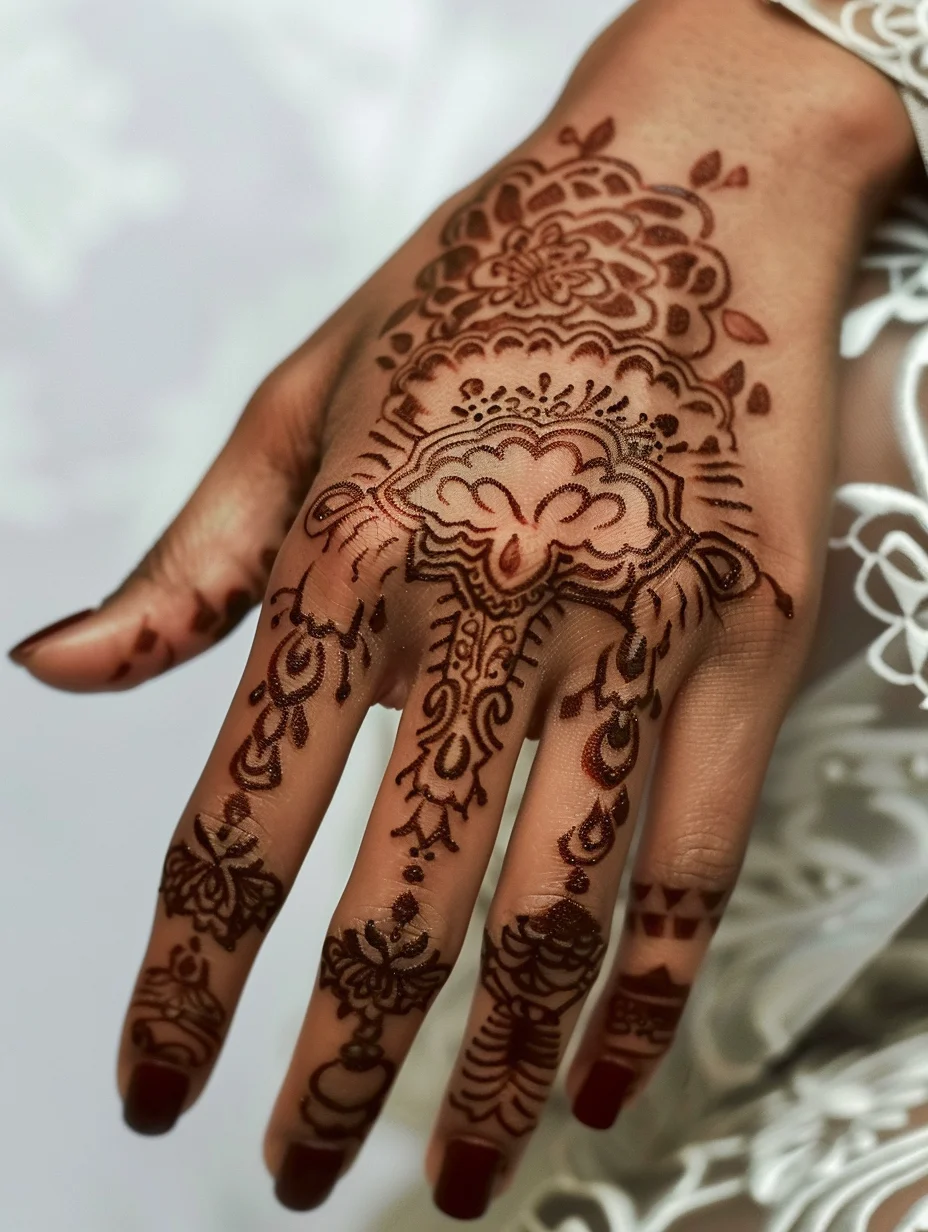 Moroccan Henna Design