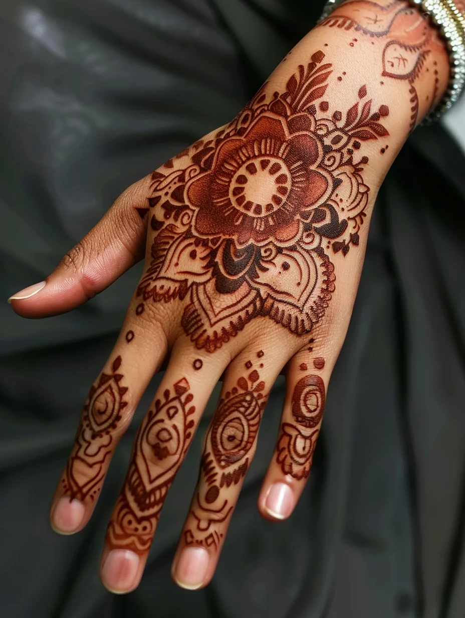 Moroccan Henna Design