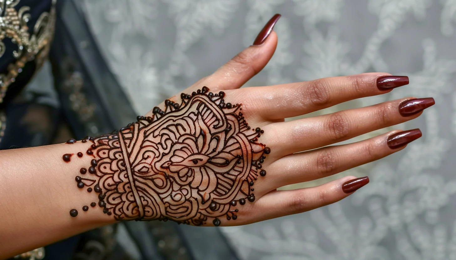 Henna Crown Design Ideas