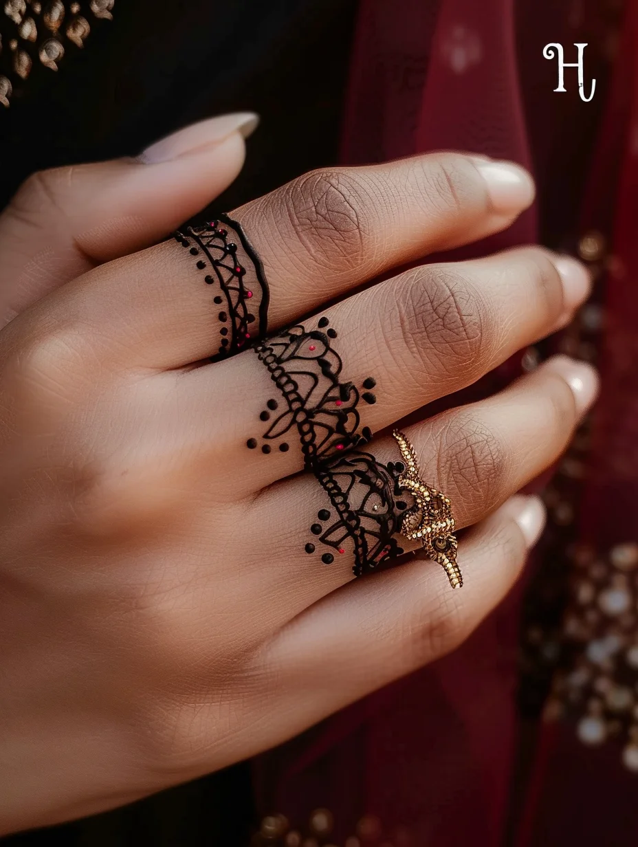 Henna Ring Design