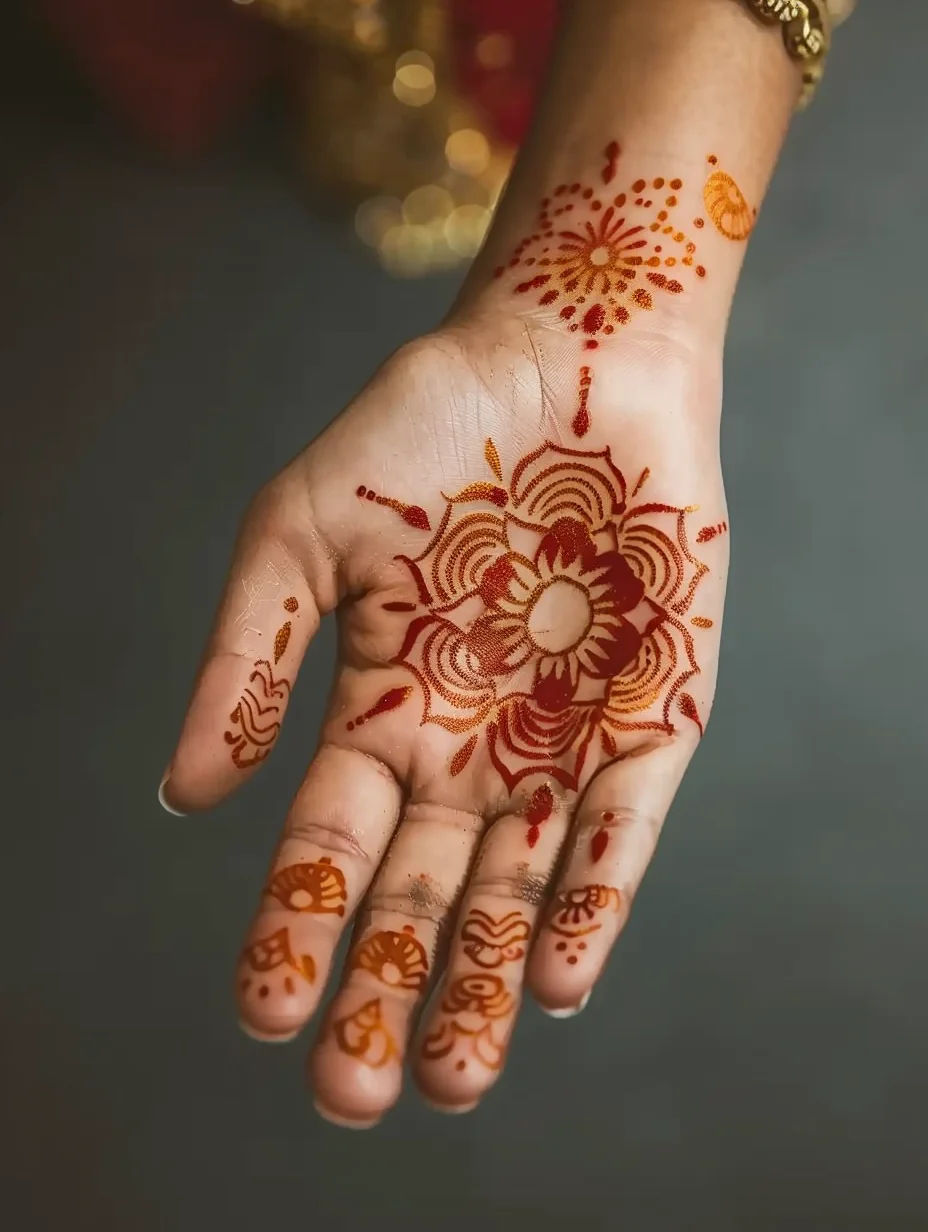 Moroccan Henna Design