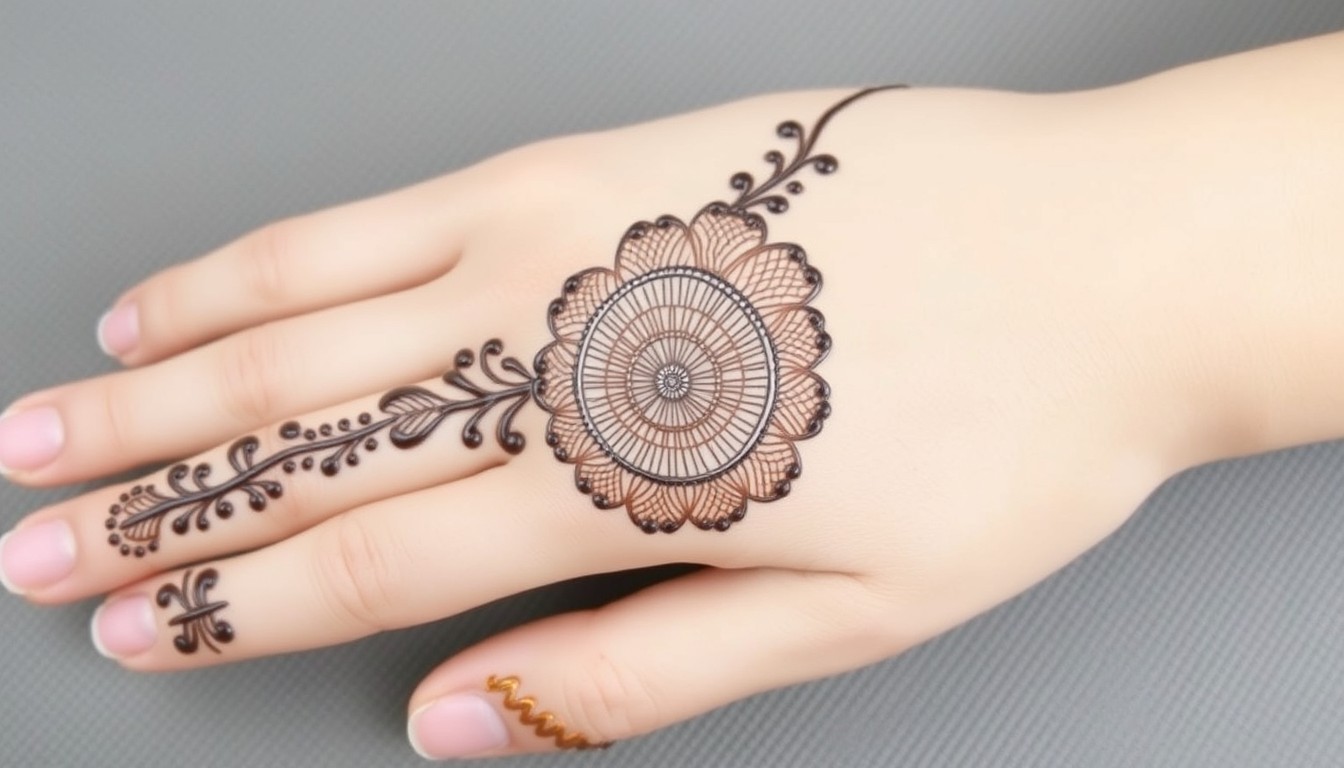 Easy Palm Henna Designs: Simple and Elegant for All Occasions